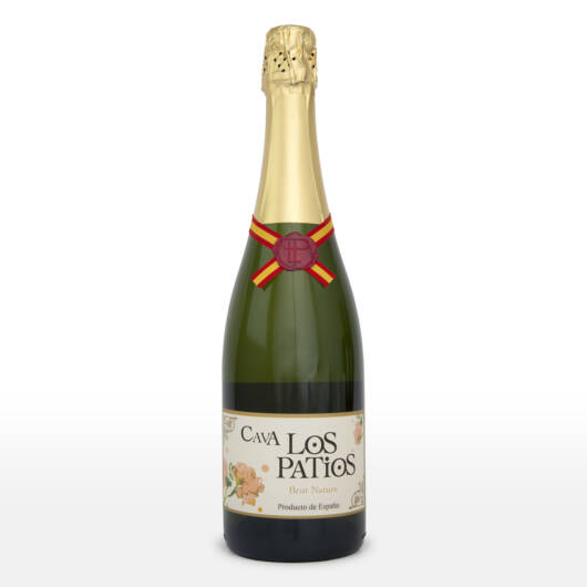 CAVA BRUT NATURE LOS PATIOS 12º, BOT 75 CL