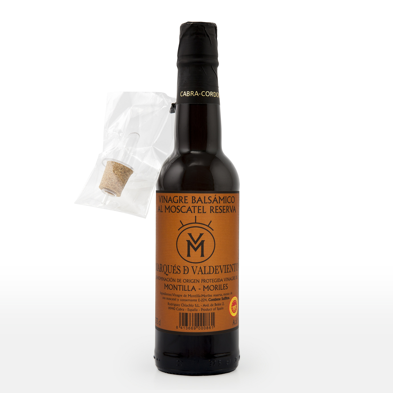 Vinagre Balsámico al Moscatel Reserva Marqués de Valdeviento
